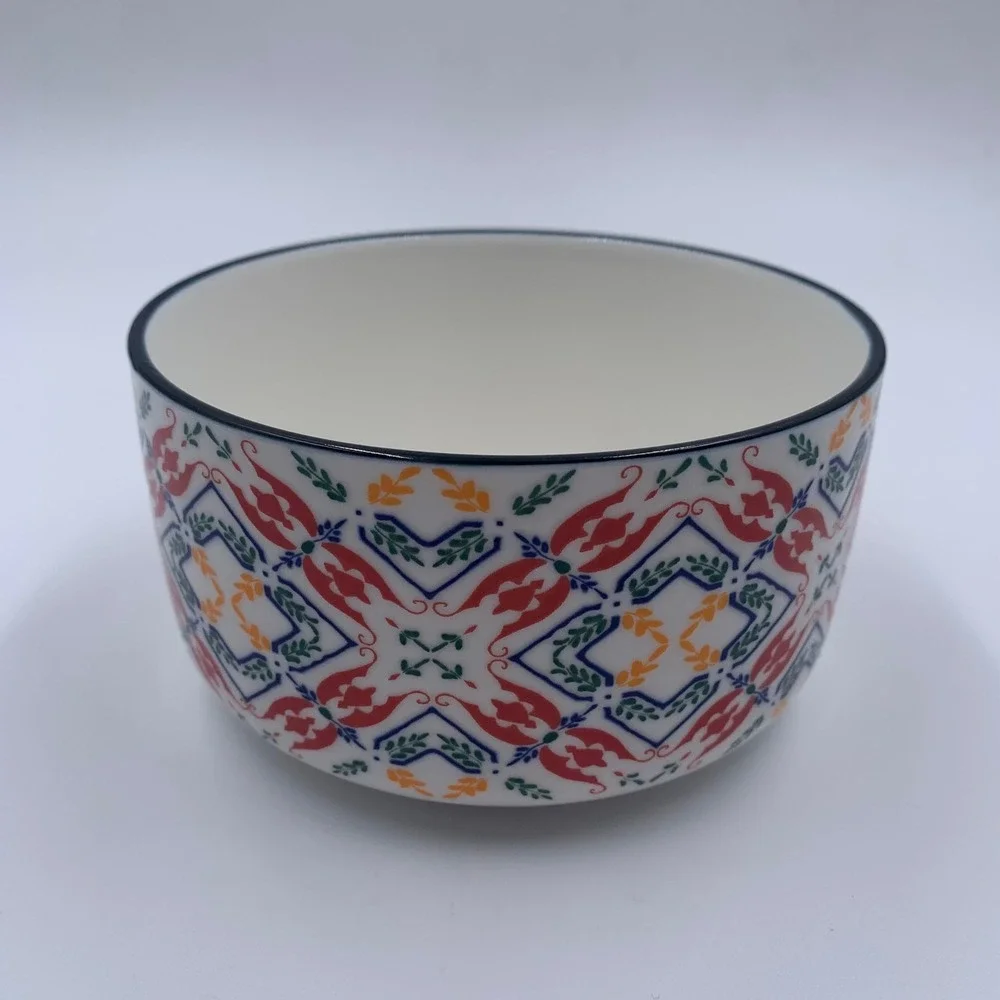 Signature Housewares Bowl Small Pet Food Bowl , Soup Bowl , Snack Bowl Ceramic